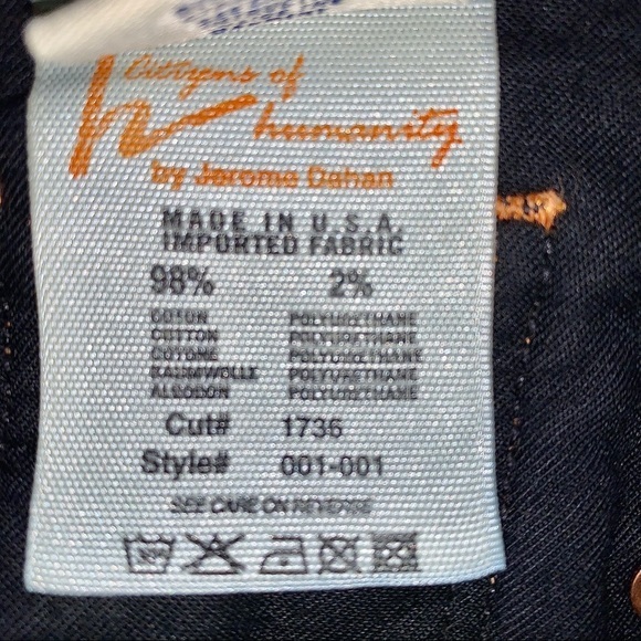 CITIZENS OF HUMANITY KELLY #001 LOW WAIST BOOTCUT - Picture 4 of 8